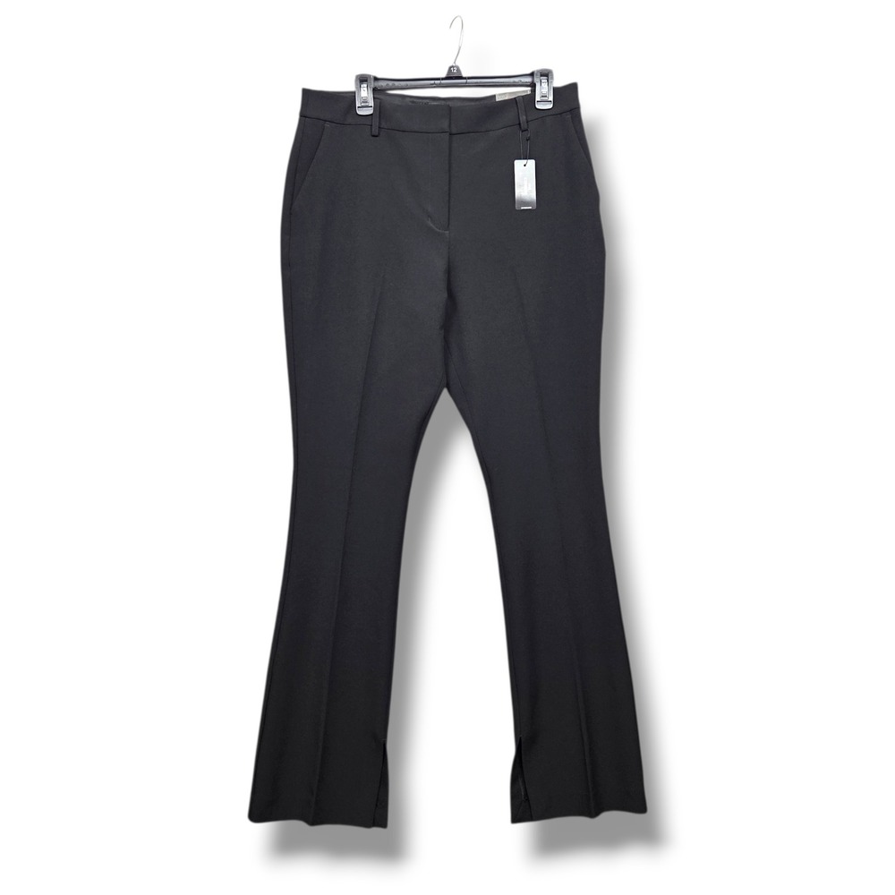 Express Editor Skyscraper Trouser Womens 12 Black Mid Rise Pants